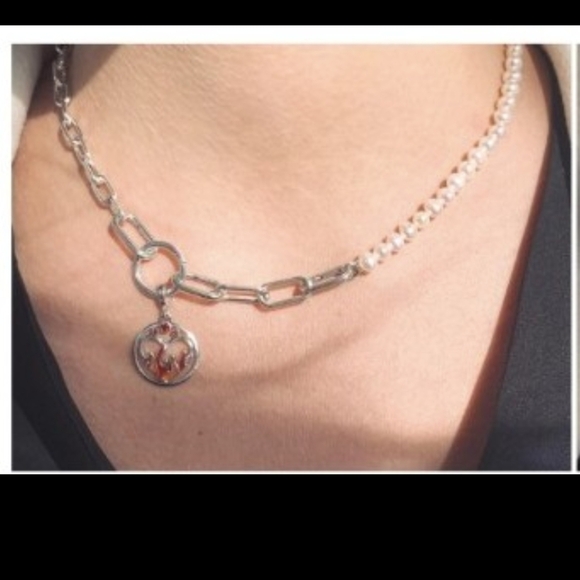 Pandora ME Styling Round Ruthenium Link Connector - Picture 10 of 12